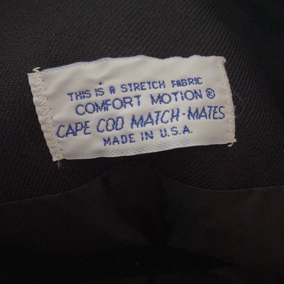 Cape Cod Match Mates Black Blazer - Picture 3 of 3